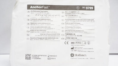Hollister 9799 AnchorFast Oral Endotracheal Tube Fastener Fits 5.0-10.0mm Tubes